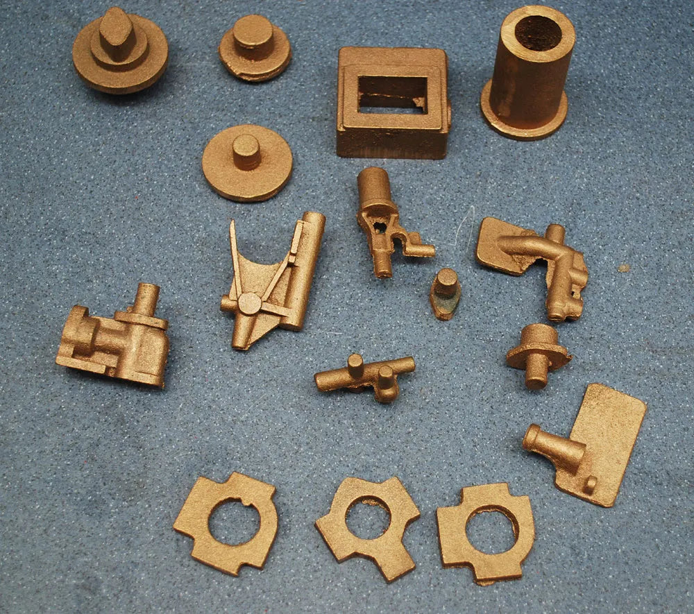 Set 1 1/2 inch scale Allchin castings