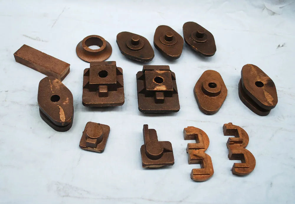 Set 1 1/2 inch scale Allchin castings
