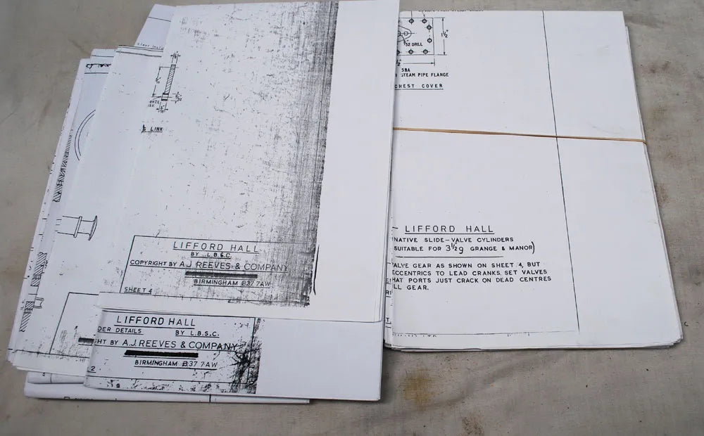 3 1/2 inch gauge "Lifford Hall" castings