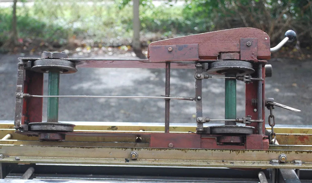 5 inch gauge four wheel driving truck