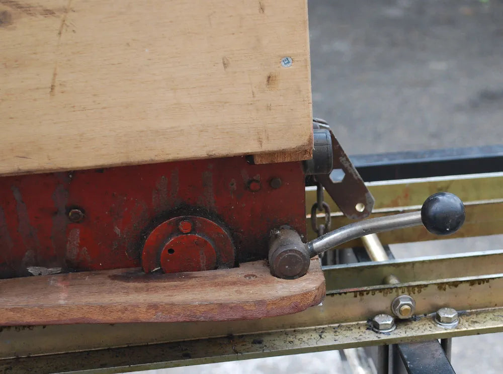5 inch gauge four wheel driving truck