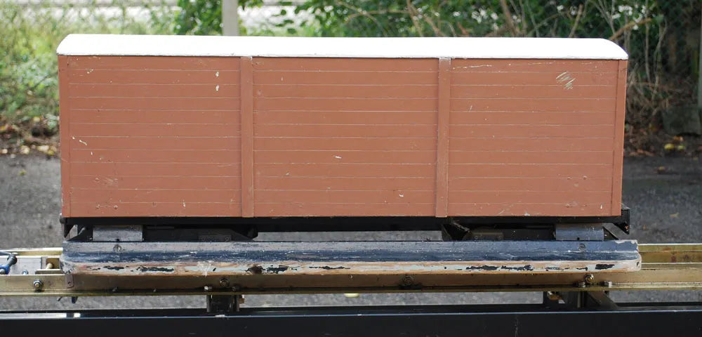 5 inch gauge bogie box van