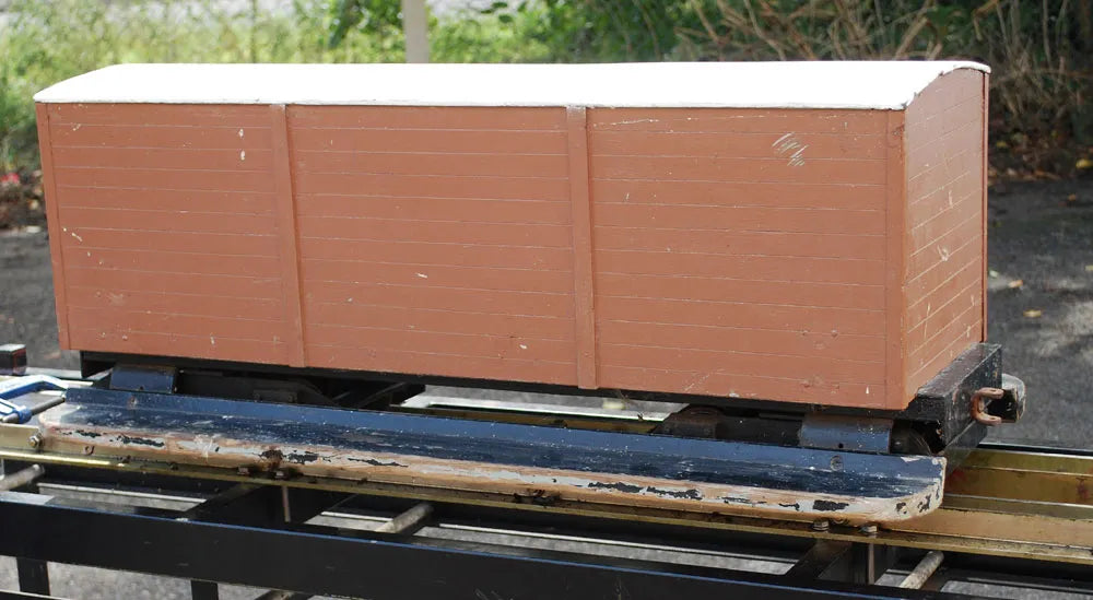 5 inch gauge bogie box van