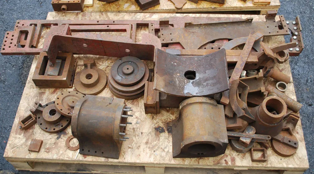 7 1/4 inch gauge Maxi 7 castings/frames