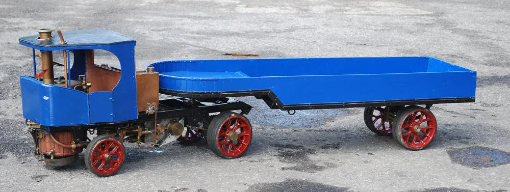2 inch scale Clayton steam wagon