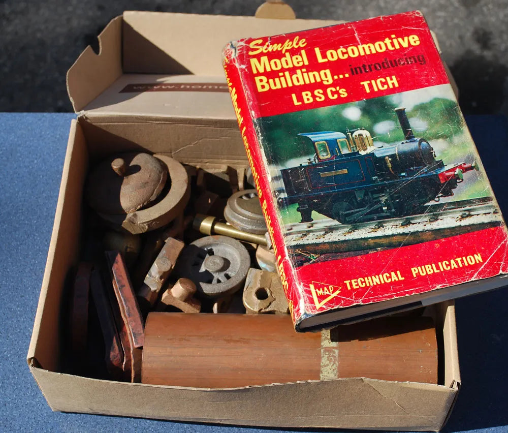 3 1/2 inch gauge Tich castings & boiler material