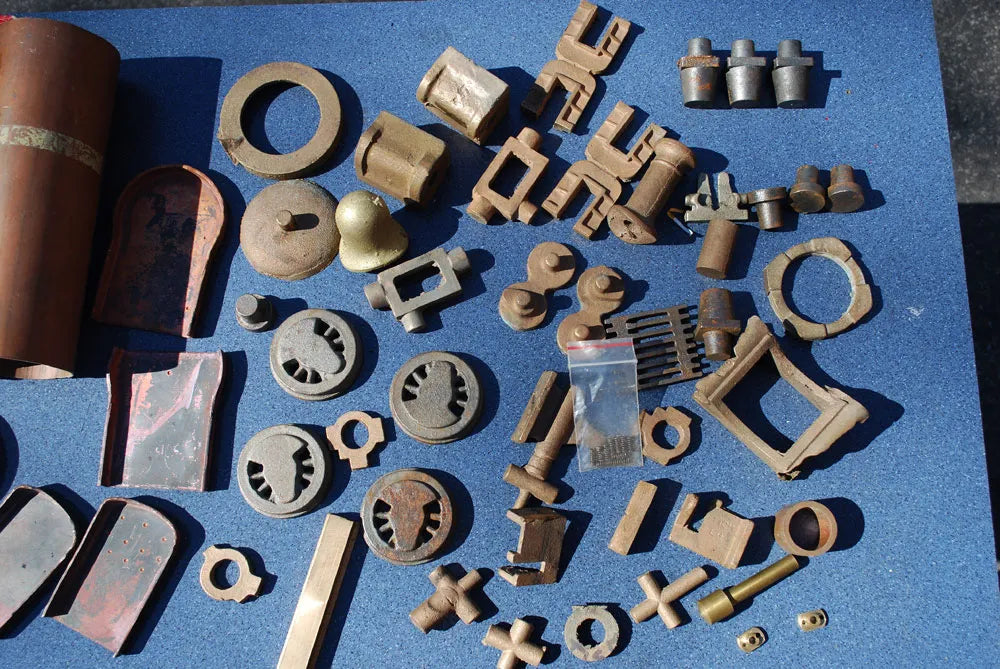 3 1/2 inch gauge Tich castings & boiler material