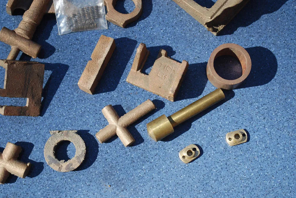 3 1/2 inch gauge Tich castings & boiler material