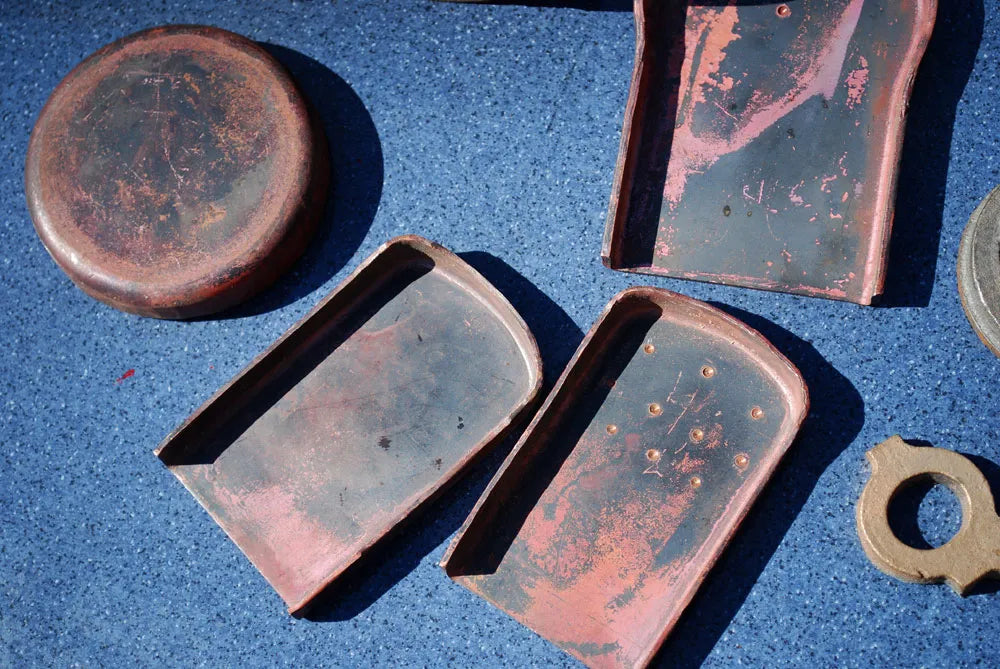 3 1/2 inch gauge Tich castings & boiler material