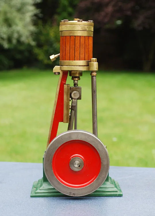 Old 1 1/2 x 1 3/4 vertical engine