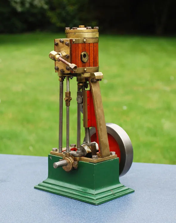 Old 1 1/2 x 1 3/4 vertical engine