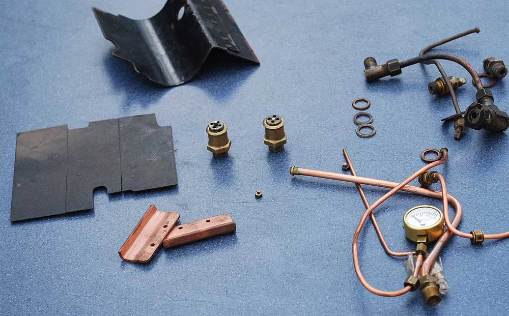 5 inch gauge dismantled "Royal Scot"