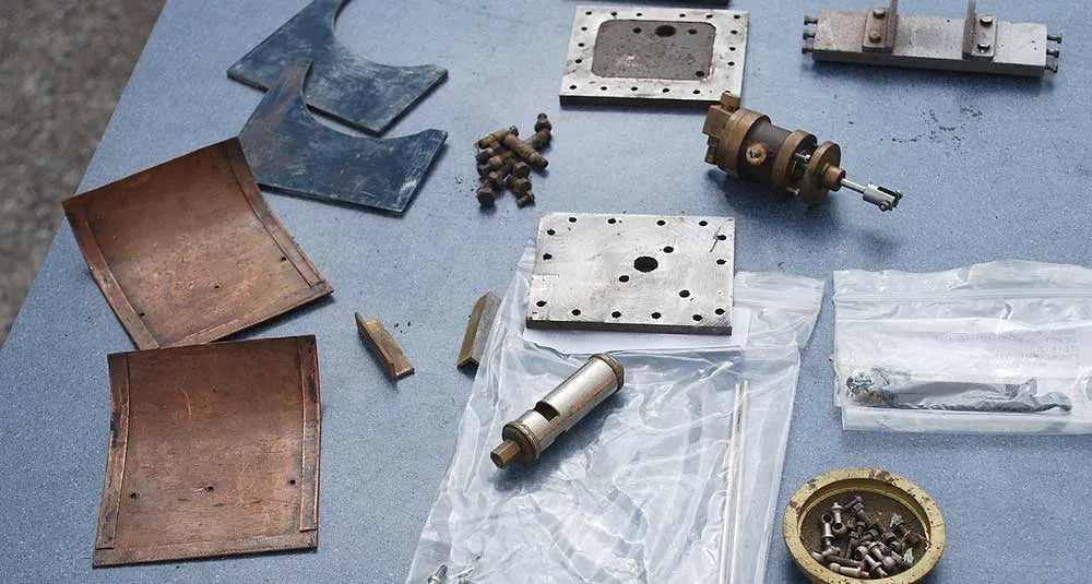 5 inch gauge dismantled "Royal Scot"