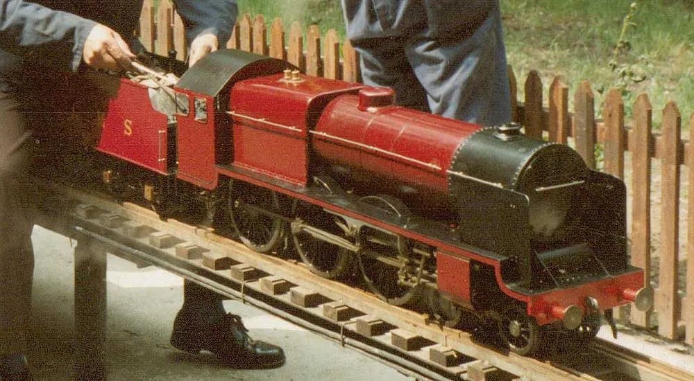 5 inch gauge dismantled "Royal Scot"