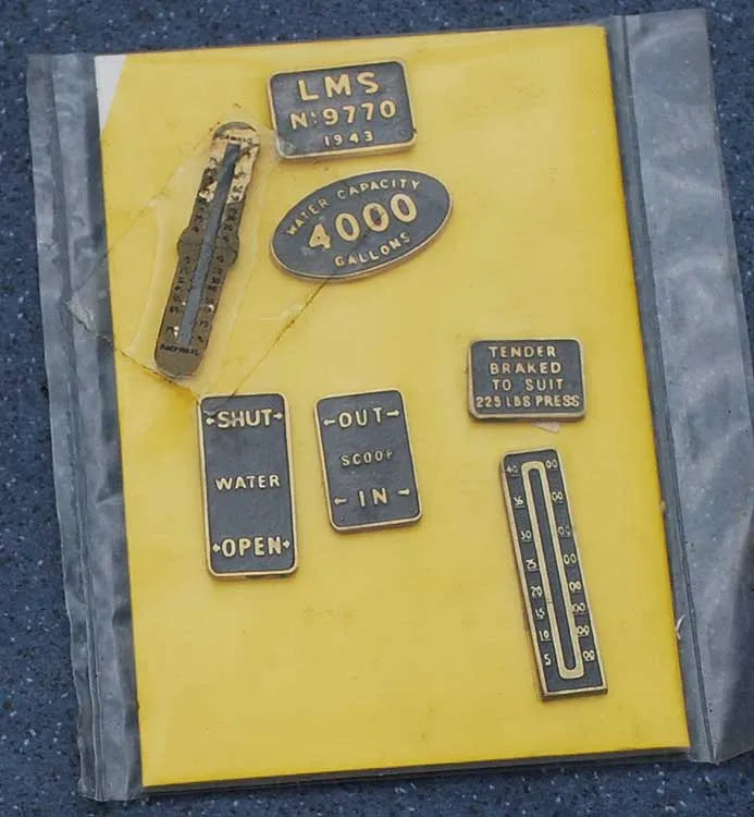 5 inch gauge dismantled "Royal Scot"