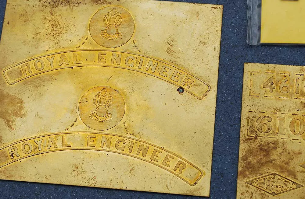 5 inch gauge dismantled "Royal Scot"