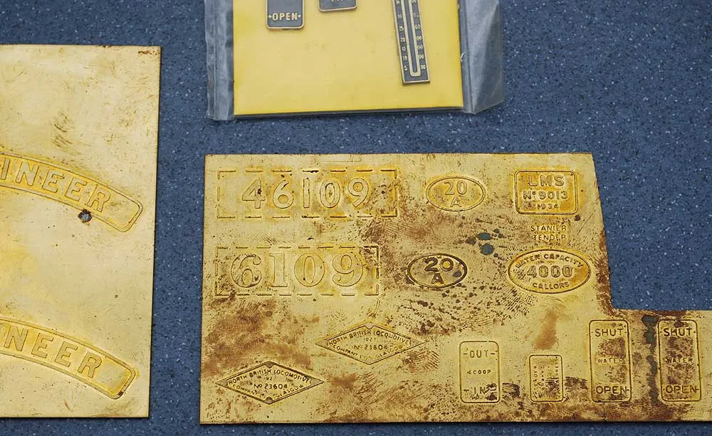 5 inch gauge dismantled "Royal Scot"