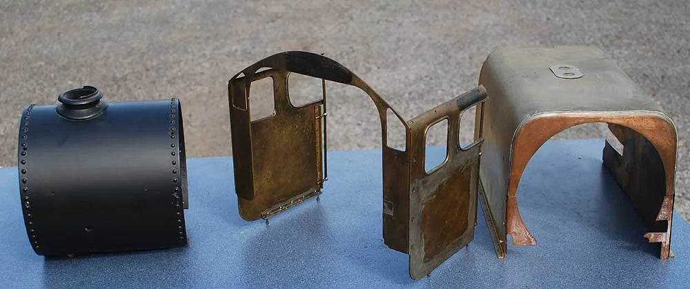 5 inch gauge dismantled "Royal Scot"