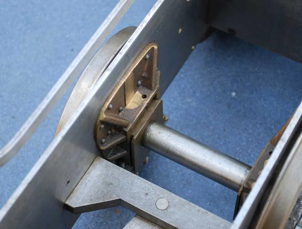 5 inch gauge part-built GWR small Prairie with Ellis boiler