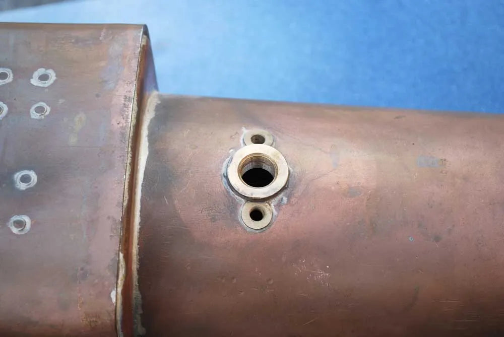 5 inch gauge part-built GWR small Prairie with Ellis boiler