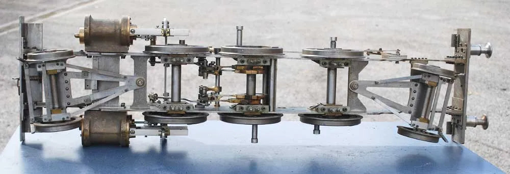 5 inch gauge part-built GWR small Prairie with Ellis boiler