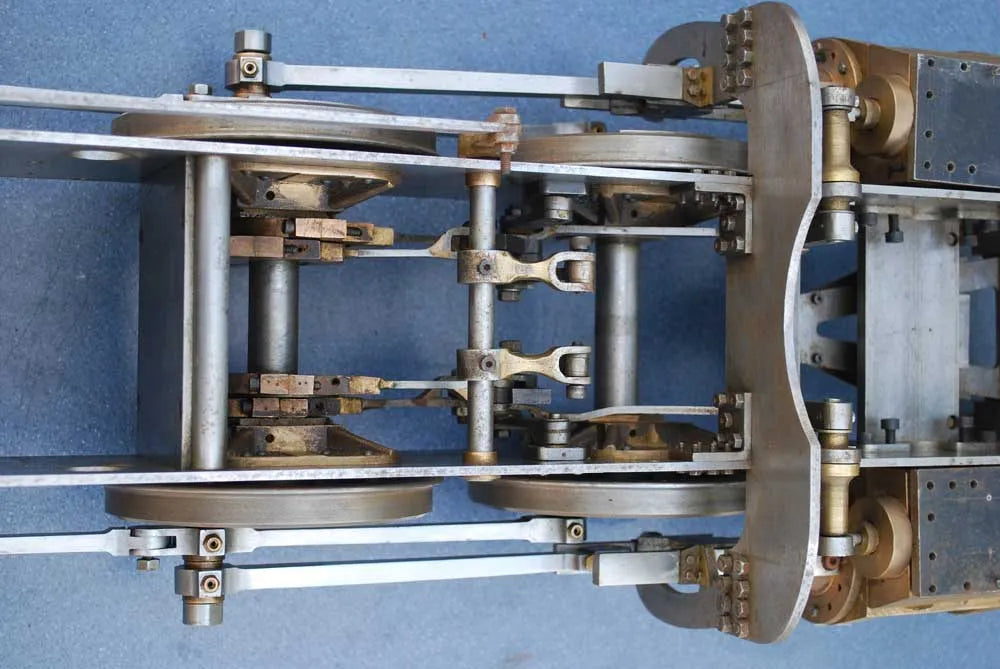 5 inch gauge part-built GWR small Prairie with Ellis boiler