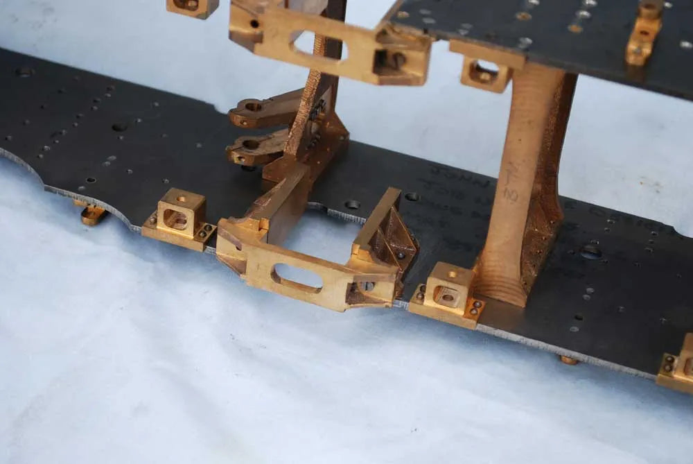 Part-built 5 inch gauge LMS Jubilee with tender