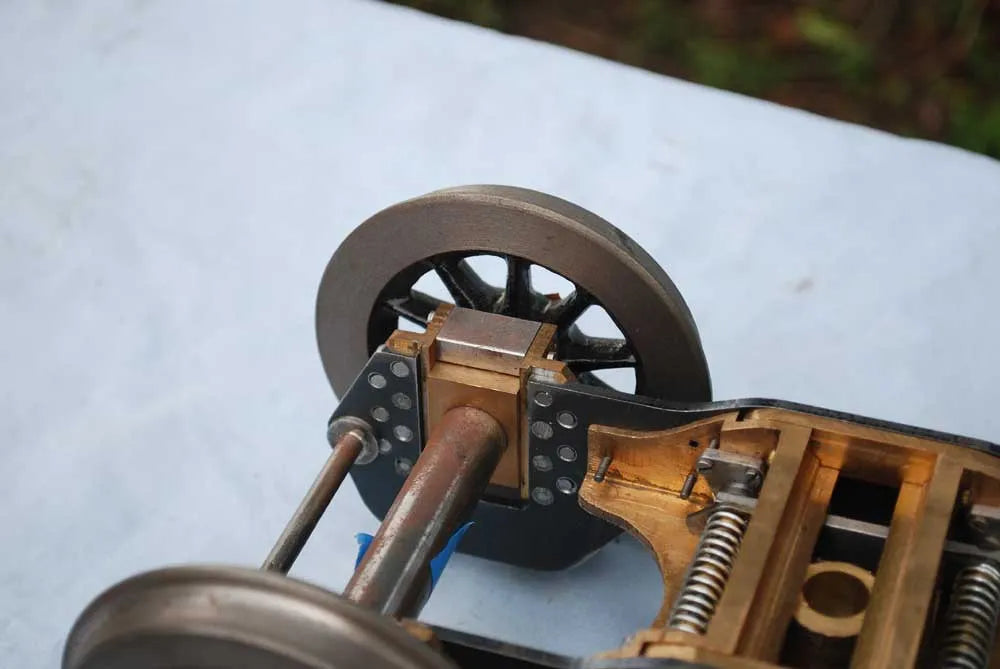 Part-built 5 inch gauge LMS Jubilee with tender