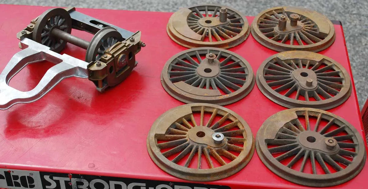 Part-built 5 inch gauge "Britannia"