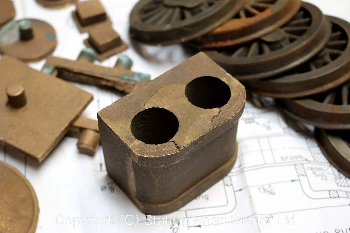 3 1/2 inch gauge "Molly" castings