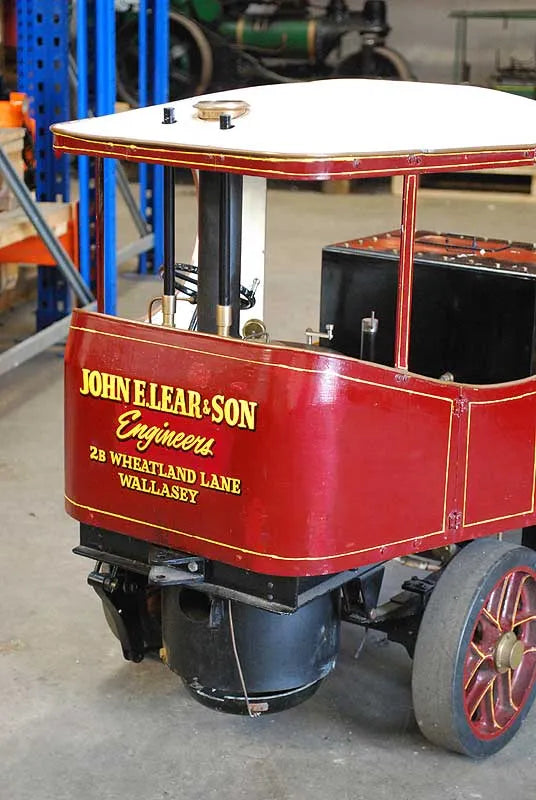 3 inch scale Clayton steam wagon