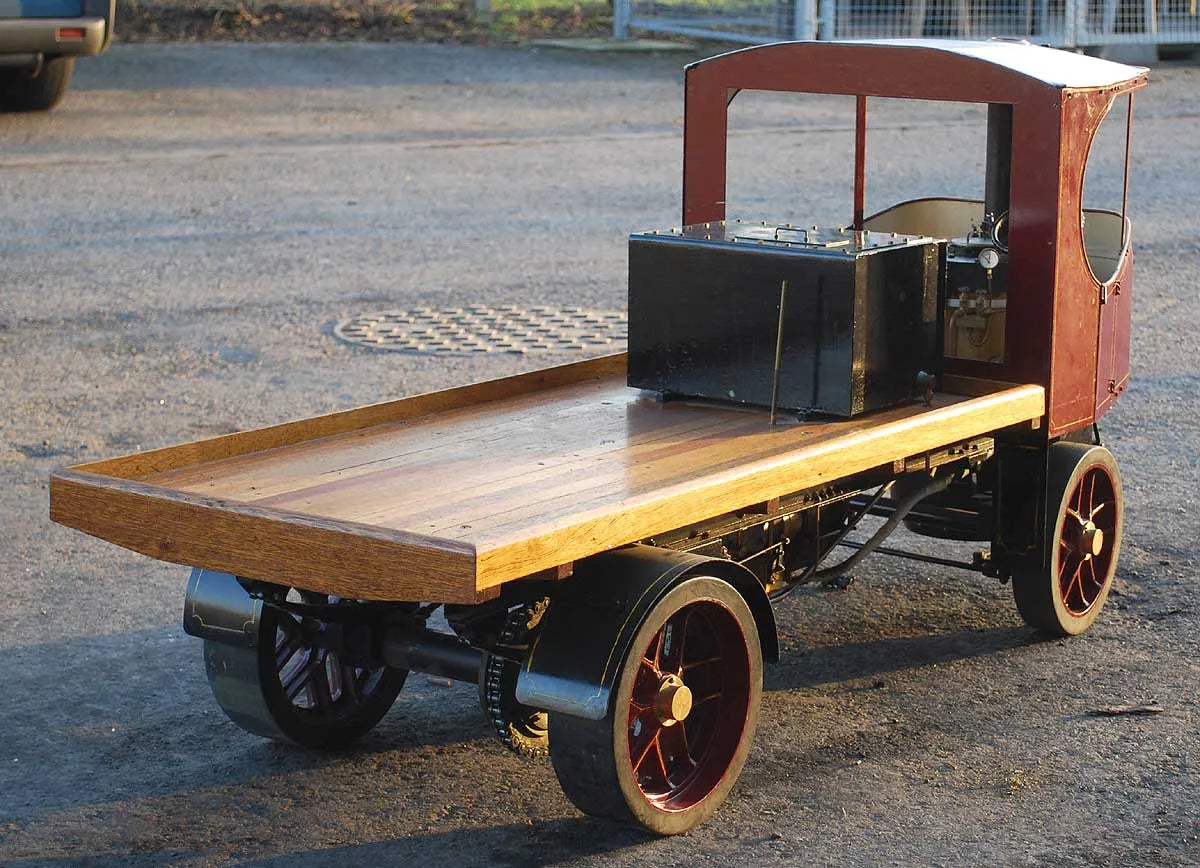 3 inch scale Clayton steam wagon
