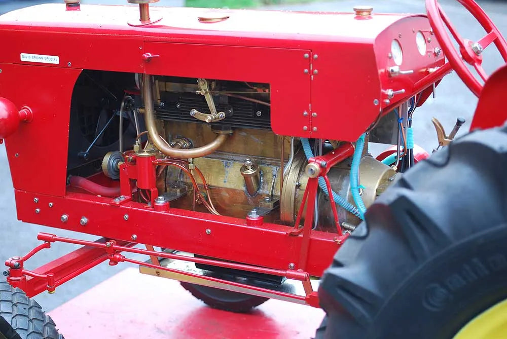 3 inch scale David Brown tractor