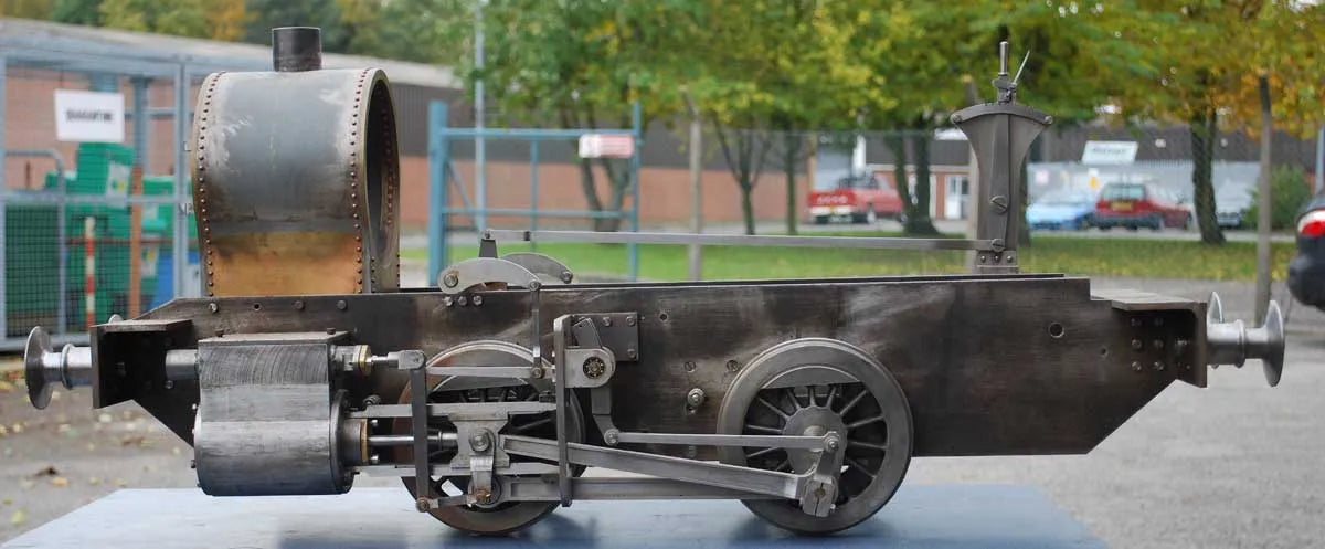 7 1/4 inch gauge "Hercules" with commercial boiler