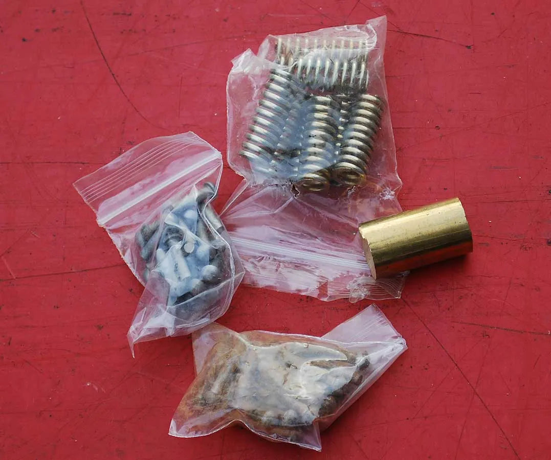 5 inch gauge Sweet Pea parts