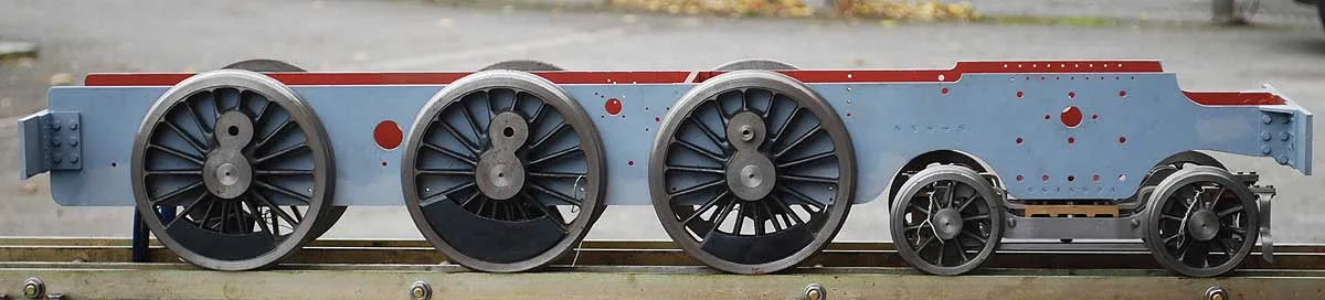 5 inch gauge GWR Manor rolling chassis