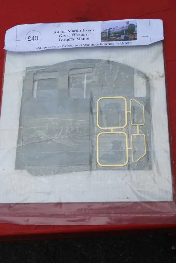 5 inch gauge part-built Manor with commercial boiler
