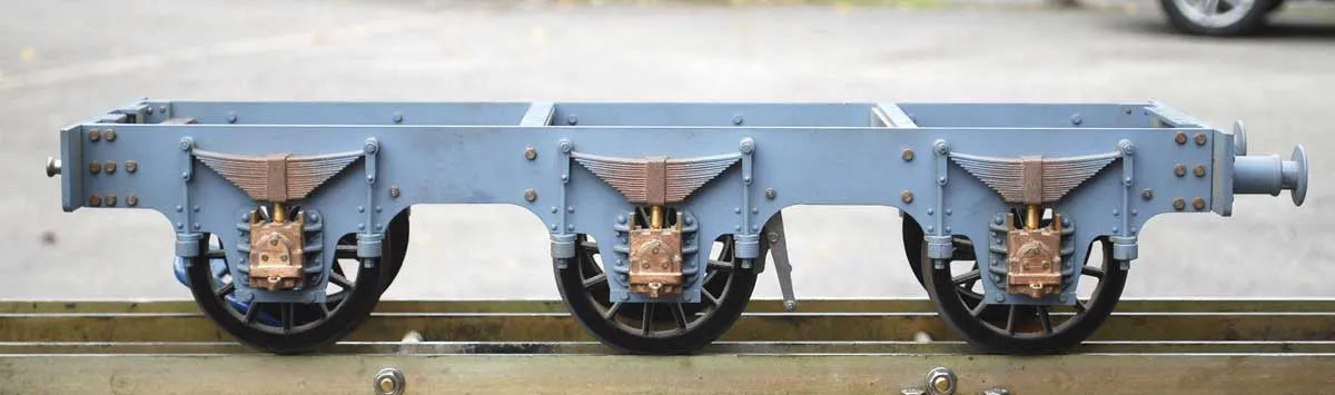5 inch gauge part-built Manor with commercial boiler