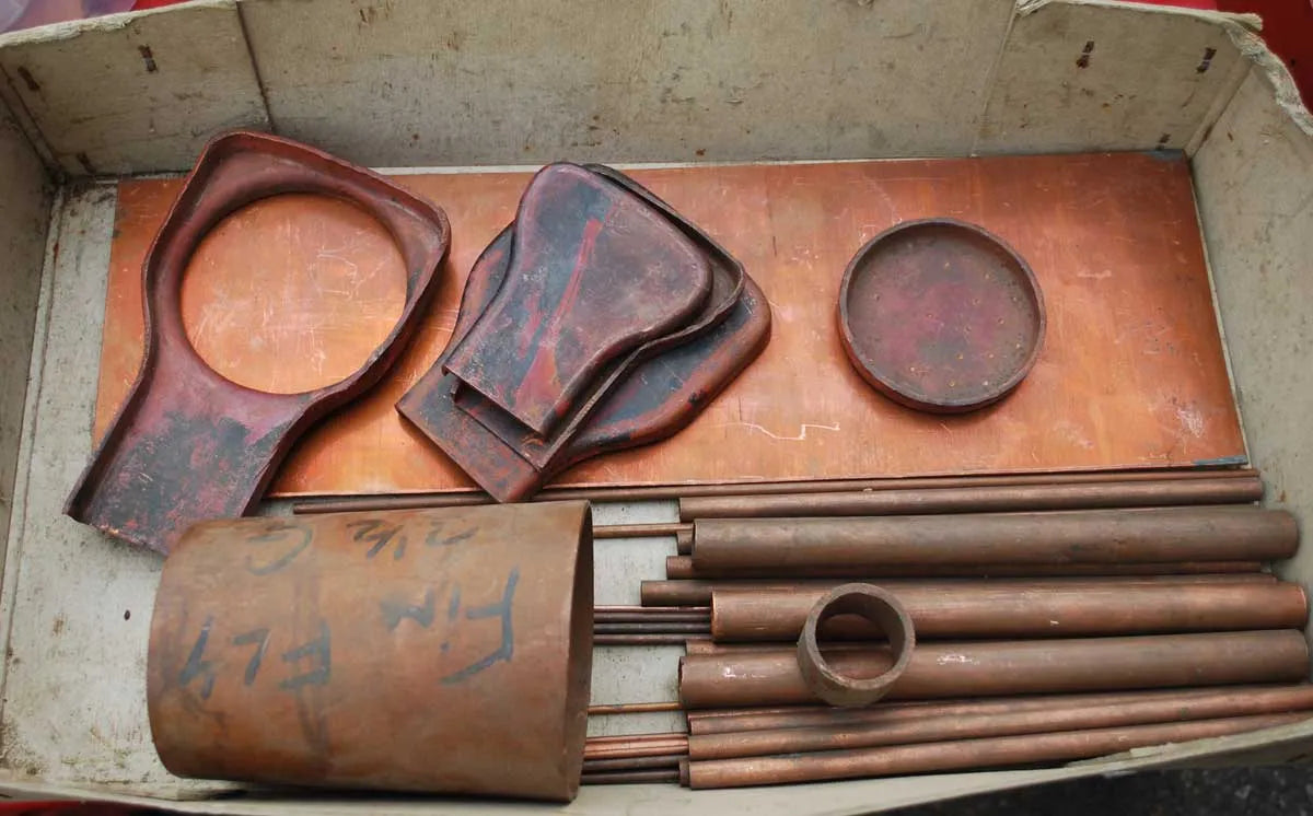 Parts for 3 1/2 inch gauge GWR small Prairie