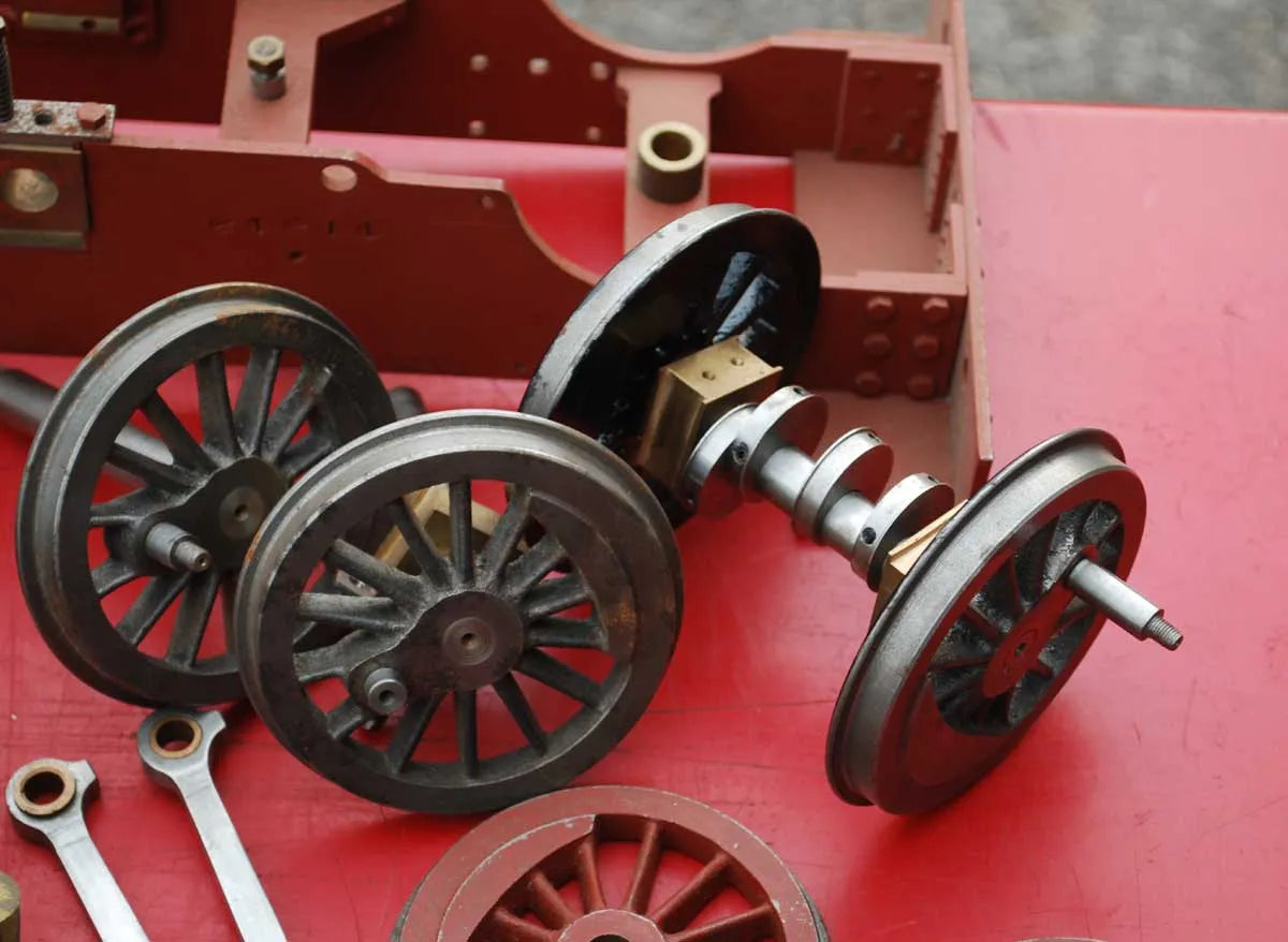 Parts for 3 1/2 inch gauge GWR small Prairie