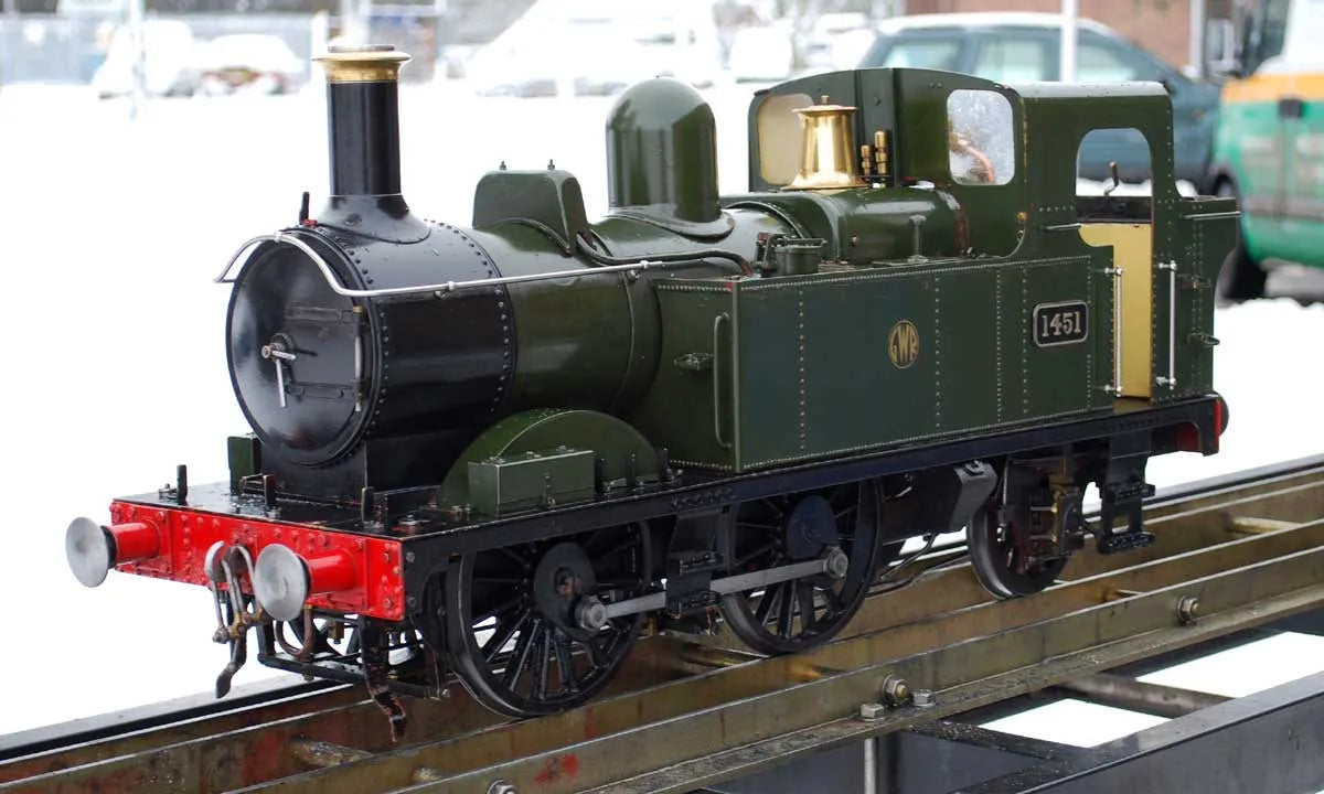 5 inch gauge GWR 14xx 0-4-2T