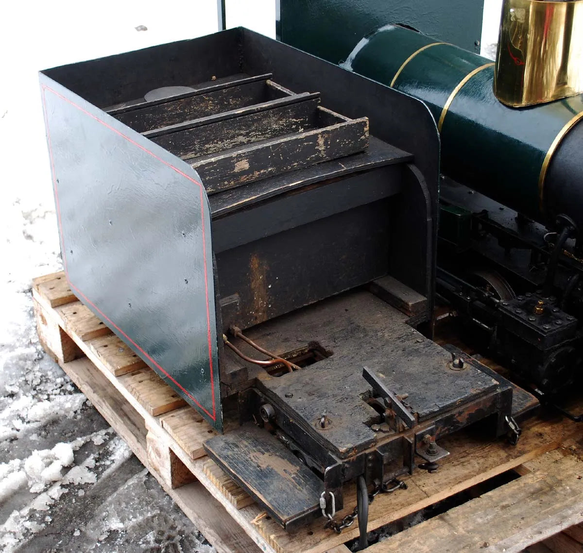 7 1/4 inch gauge "Romulus" with tender