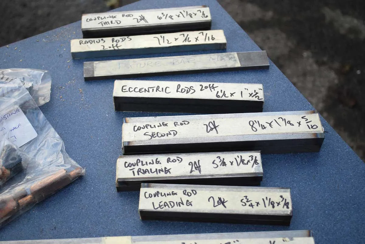 5 inch gauge BR 9F castings & boiler kit