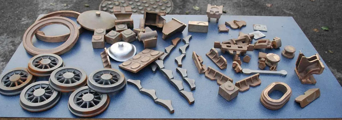 5 inch gauge BR 9F castings & boiler kit