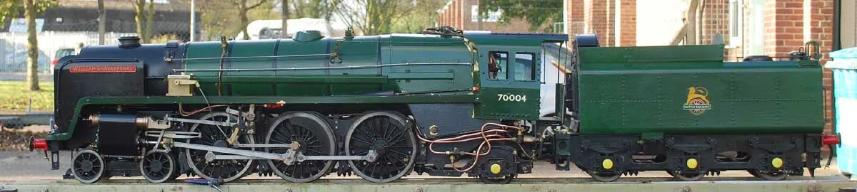 5 inch gauge Britannia "William Shakespeare"