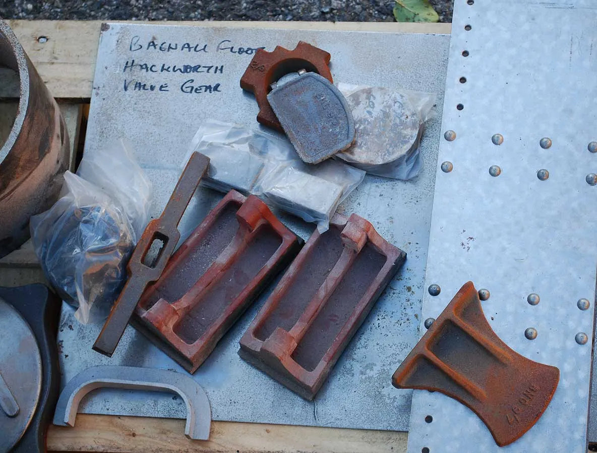 7 1/4 inch gauge Bagnall boiler & castings