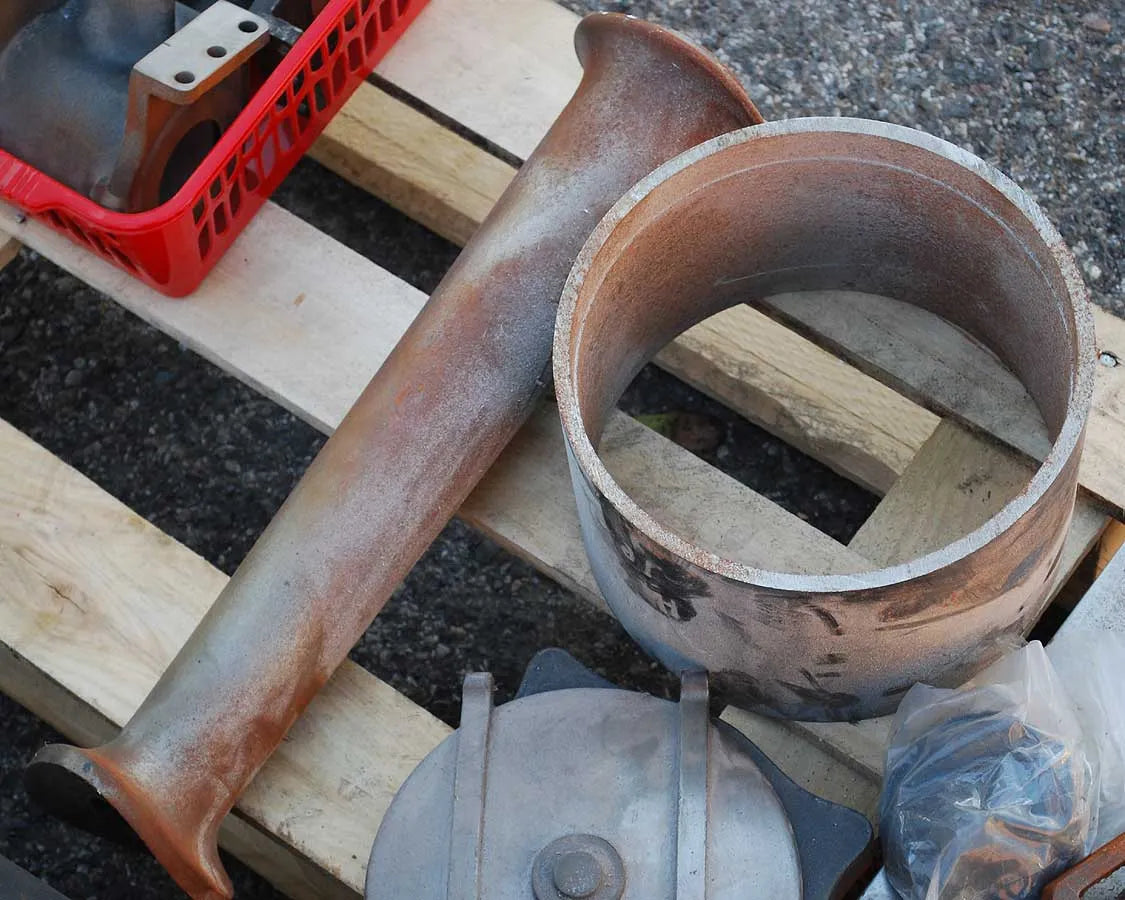 7 1/4 inch gauge Bagnall boiler & castings