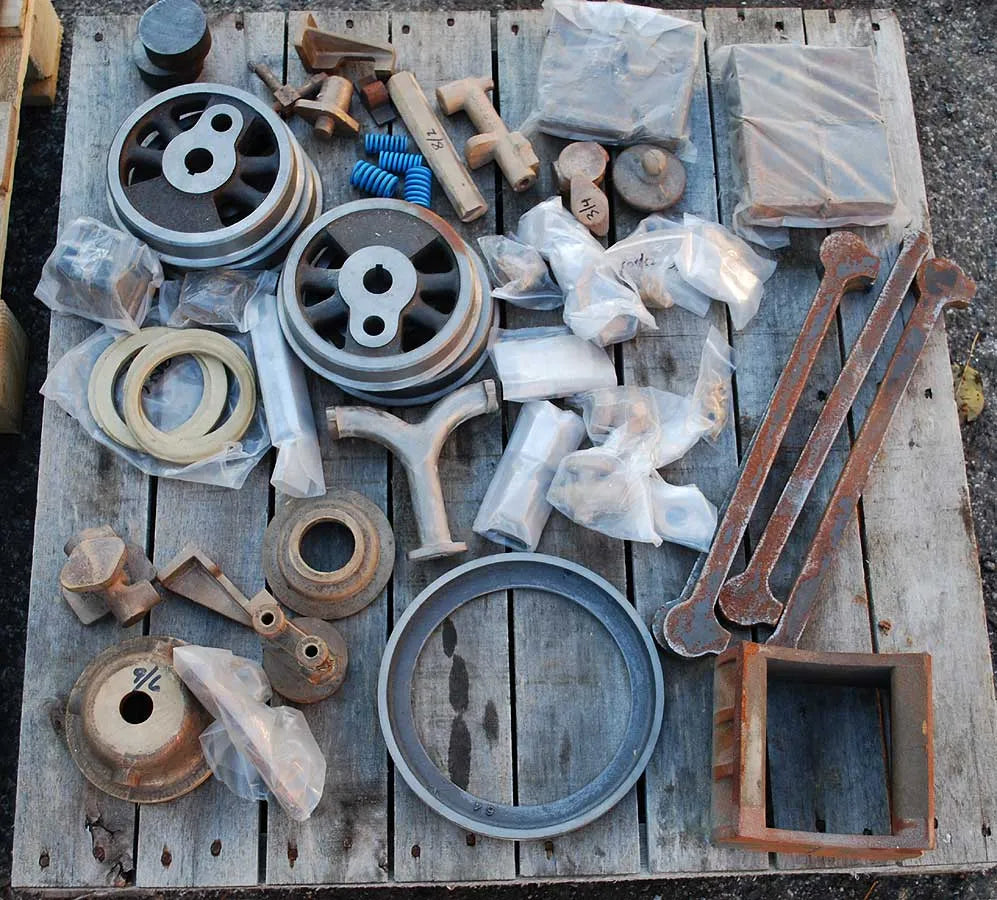 7 1/4 inch gauge Bagnall boiler & castings
