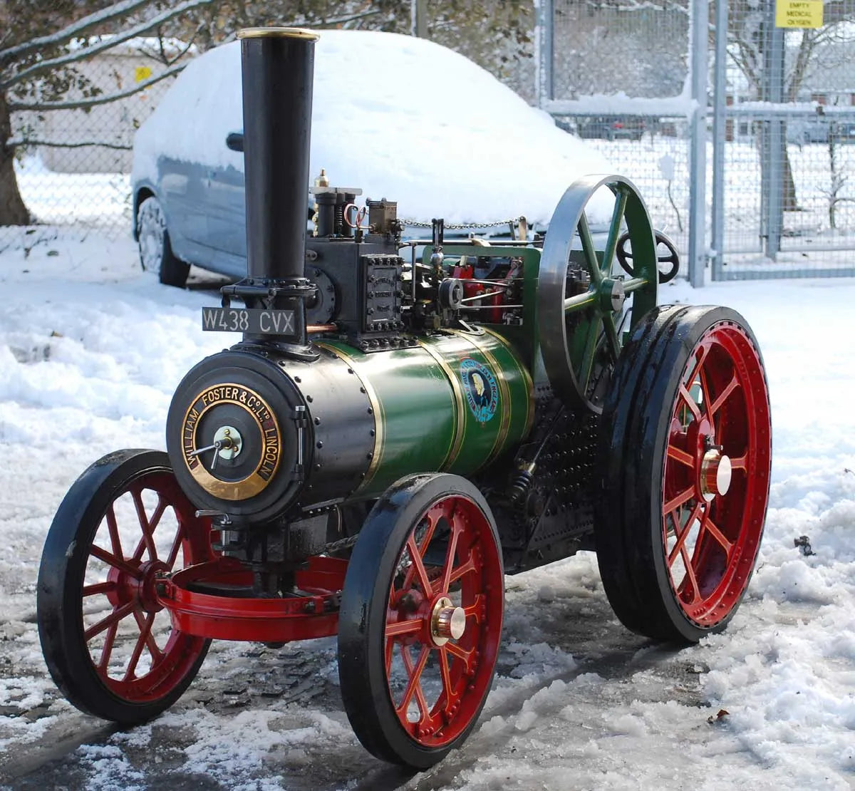 4 inch scale Foster traction engine