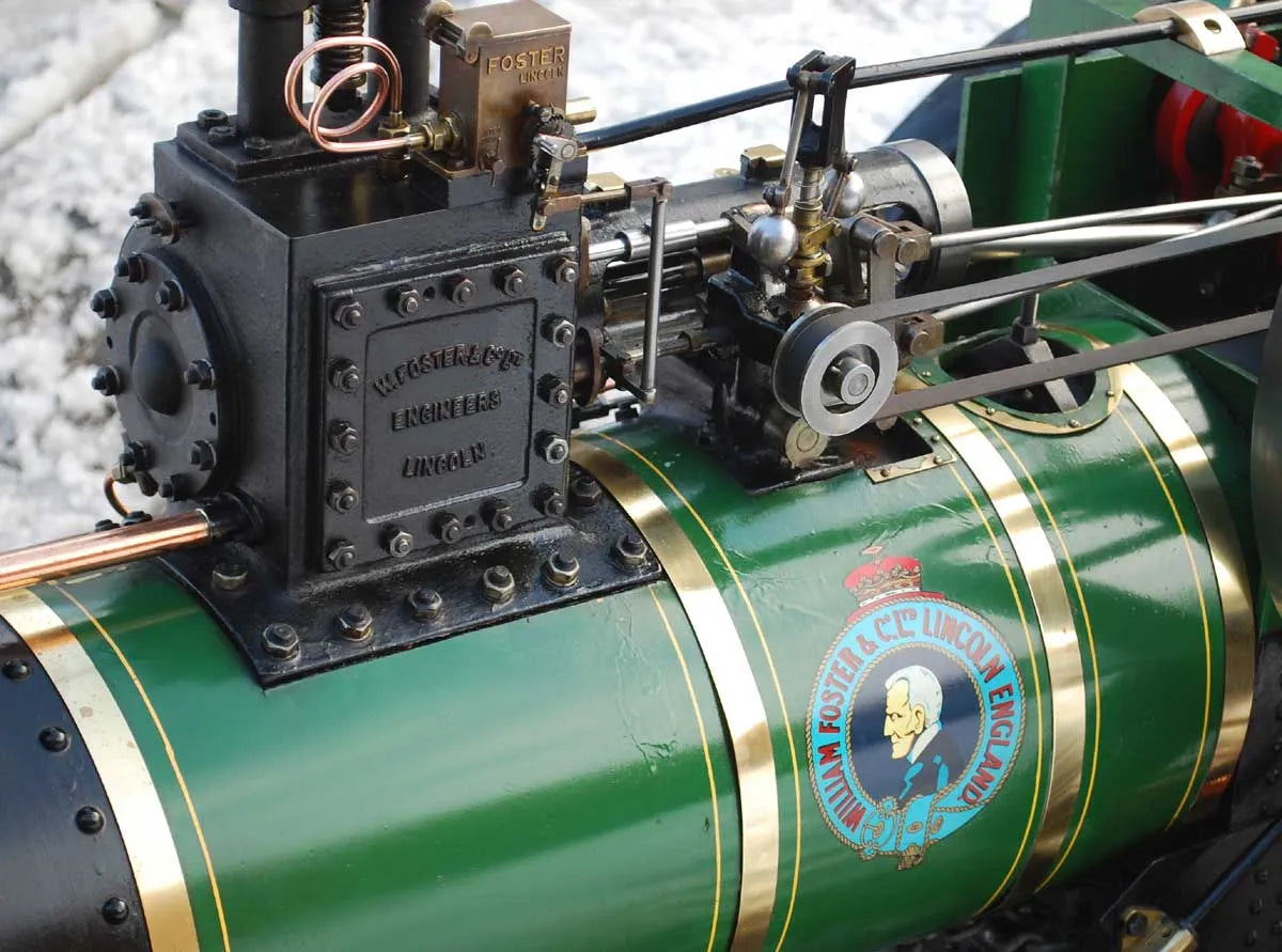 4 inch scale Foster traction engine